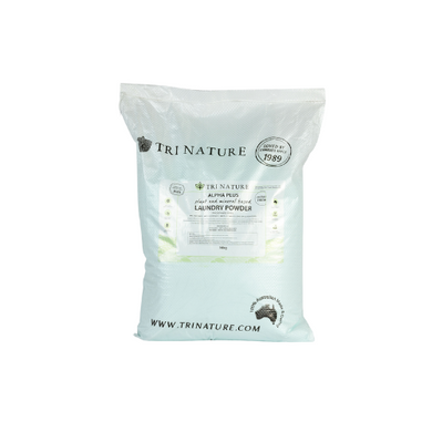 Tri Nature Alpha Plus Laundry Powder Ocean Fresh 10kg soft pack