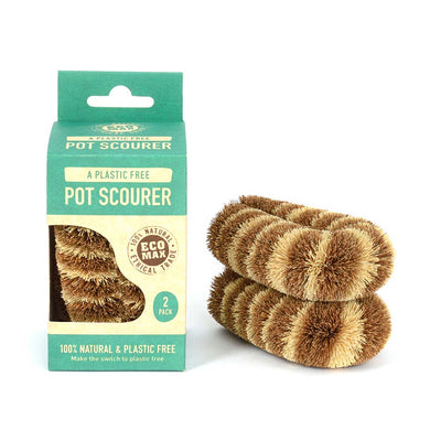 Eco Max Pot Scourer - Twin Pack