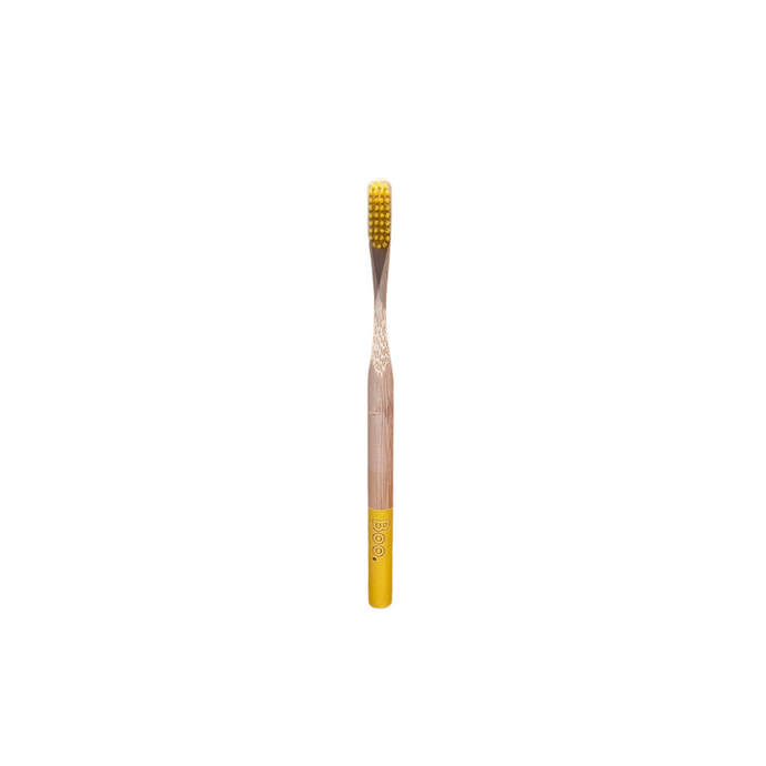 The Boo Collective. Adult Toothbrush (Medium) - Yellow